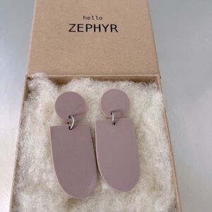 Hello Zephyr Handmade Clay Earrings